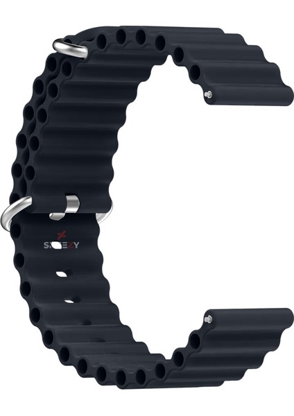 Huawei Watch Gt 3 Elegant – Active 42MM Uyumlu 20MM Seaflex Ocean Silikon Kordon fırsatları