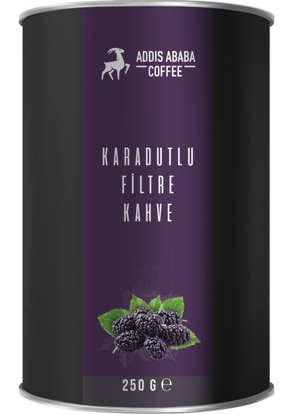 Addis Ababa Coffee Coffee Karadutlu Filtre Kahve 250  gr