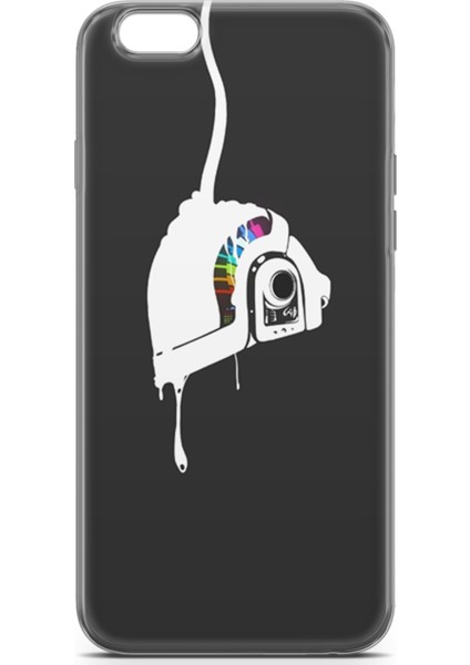 Apple iPhone 6 6s Kılıf Uv Baskılı Abxbi 4 Tasarım Renkli Kask fiyatları