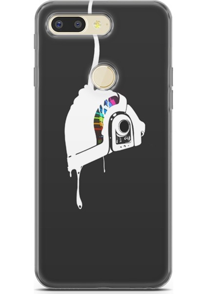 General Mobile Gm 9 Pro Kılıf Uv Baskılı Abxbi 4 Tasarım Renkli Kask