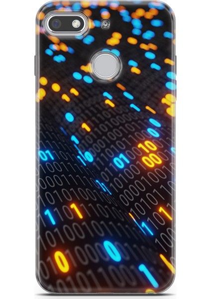 General Mobile Gm 8 Go Kılıf Uv Baskılı Abxbi 5 Tasarım Binary Kod