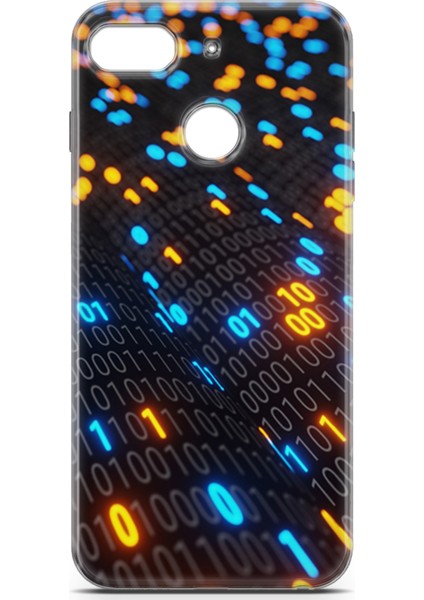 General Mobile Gm 8 Go Kılıf Uv Baskılı Abxbi 5 Tasarım Binary Kod