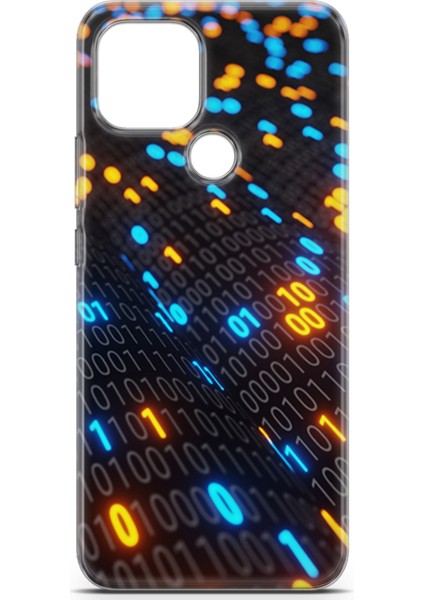 General Mobile Gm 21 Kılıf Uv Baskılı Abxbi 5 Arka Kapak Binary Kod