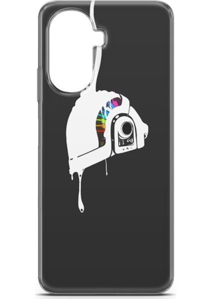 Huawei Nova Y70 Kılıf Uv Baskılı Abxbi 4 Telefon Kabı Renkli Kask fiyatları