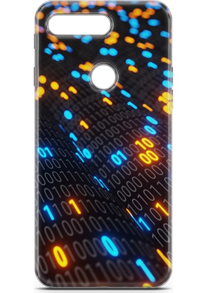 General Mobile Gm 9 Pro Kılıf Uv Baskılı Abxbi 5 Kapak Binary Kod