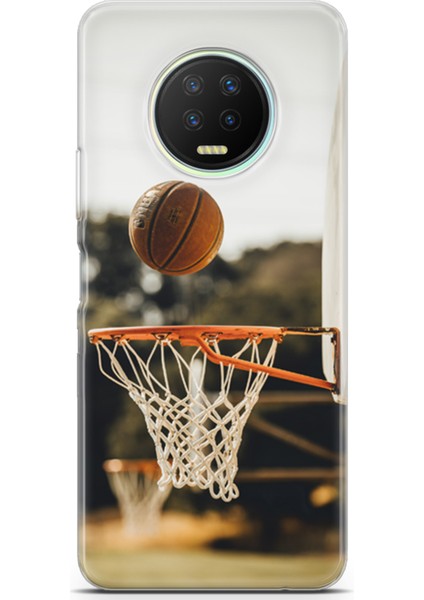 Infinix Note 7 Kılıf Uv Baskılı Abxbi 9 Kapak Basket Top