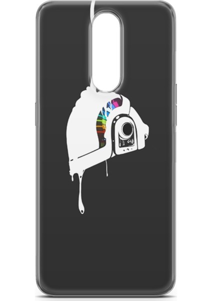Oppo RX17 Pro Kılıf Uv Baskılı Abxbi 4 Darbe Emici Renkli Kask