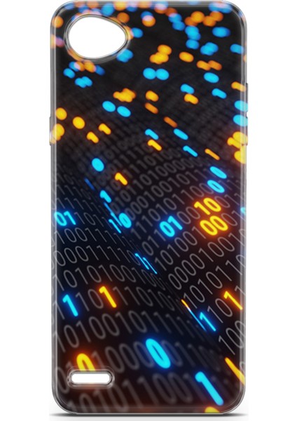 Lg Q6 Kılıf Uv Baskılı Abxbi 5 Baskılı Binary Kod fiyatları