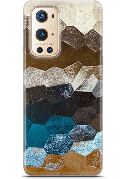 Oneplus 9 Pro Kılıf Uv Baskılı Abxbi 8 Baskılı Petek Renkler