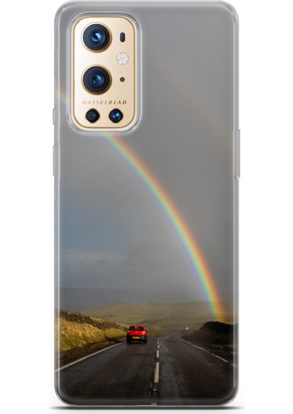 Oneplus 9 Pro Kılıf Uv Baskılı Abxbi 6 Koruma Kılıfı Gökkuşağı