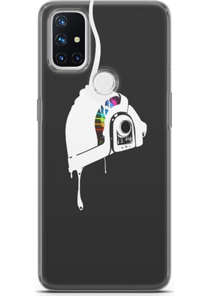 Oneplus Nord N10 5g Kılıf Uv Baskılı Abxbi 4 Arka Kapak Renkli Kask