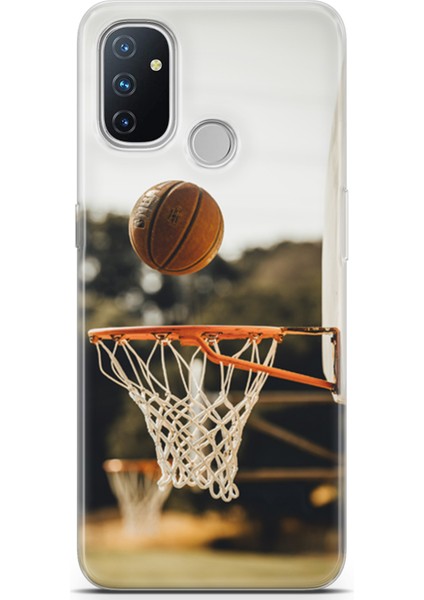 Oneplus Nord N100 Kılıf Uv Baskılı Abxbi 9 Telefon Kabı Basket Top