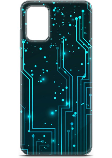 Samsung Galaxy A03S Kılıf Uv Baskılı Abxbi 7 Arka Kapak Devreler Tron fiyatları