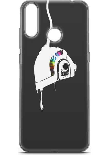 General Mobile Gm 10 Kılıf Uv Baskılı Abxbi 4 Silikon Renkli Kask