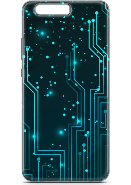 Huawei P10 Kılıf Uv Baskılı Abxbi 7 Darbe Emici Devreler Tron fiyatları