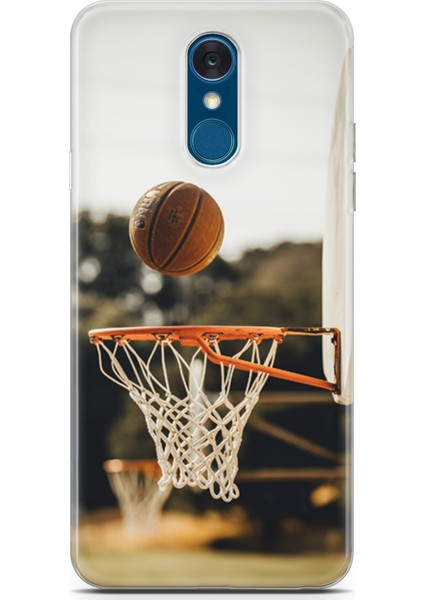 Lg Q7 Kılıf Uv Baskılı Abxbi 9 Baskılı Basket Top