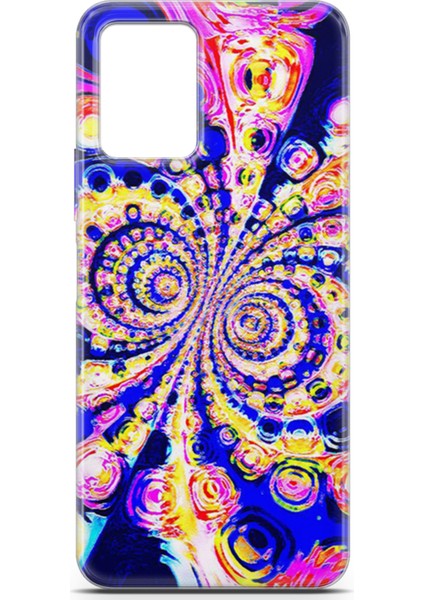 Vivo Y33T Kılıf Uv Baskılı Abxbi 1 Arka Kapak Renkli Hipnoz
