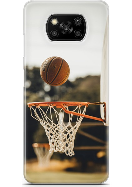 Xiaomi Poco X3 Pro Kılıf Uv Baskılı Abxbi 9 Darbe Emici Basket Top