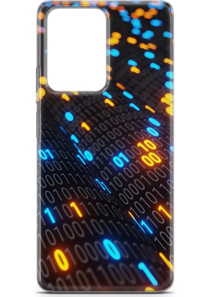 Xiaomi 11T Kılıf Uv Baskılı Abxbi 5 Telefon Kabı Binary Kod