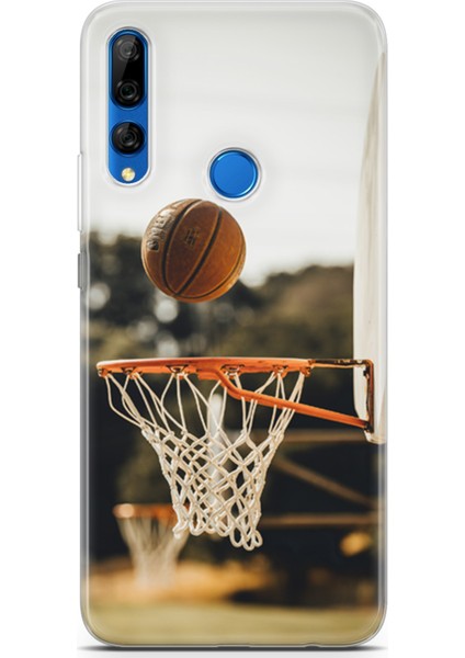 Huawei Y9 Prime 2019 Kılıf Uv Baskılı Abxbi 9 Telefon Kabı Basket Top