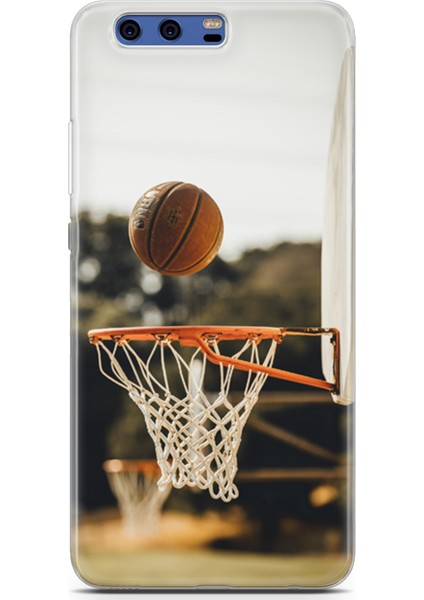 Huawei P10 Plus Kılıf Uv Baskılı Abxbi 9 Baskılı Basket Top