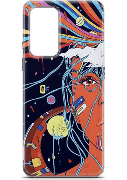 Oneplus 9 Kılıf Uv Baskılı Abxbi 3 Tasarım Soyut Yüz fiyatları
