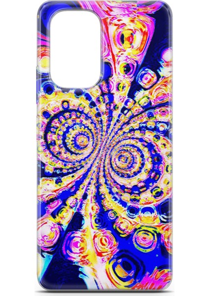 Xiaomi Poco F3 Kılıf Uv Baskılı Abxbi 1 Baskılı Renkli Hipnoz