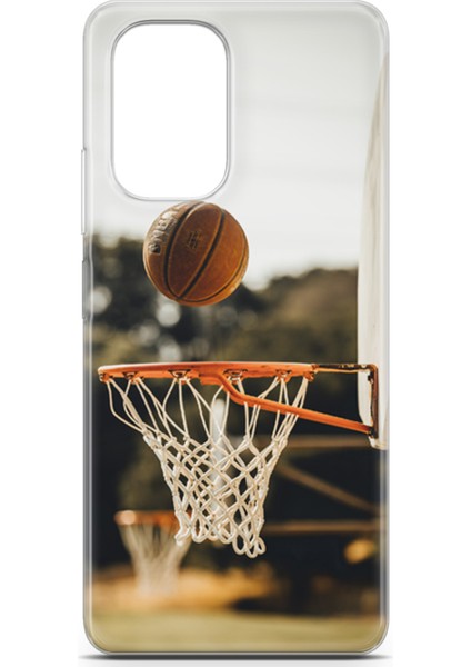 Xiaomi Redmi K40 Pro Kılıf Uv Baskılı Abxbi 9 Darbe Emici Basket Top