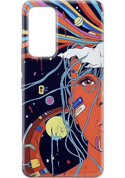 Xiaomi 12 Lite Kılıf Uv Baskılı Abxbi 3 Baskılı Soyut Yüz fiyatları