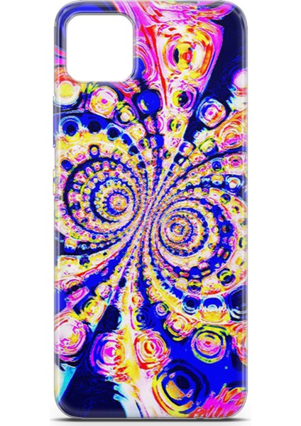 Realme C11 Kılıf Uv Baskılı Abxbi 1 Koruyucu Kılıf Renkli Hipnoz fiyatları
