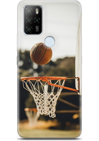 Omix X500 Kılıf Uv Baskılı Abxbi 9 Baskılı Basket Top