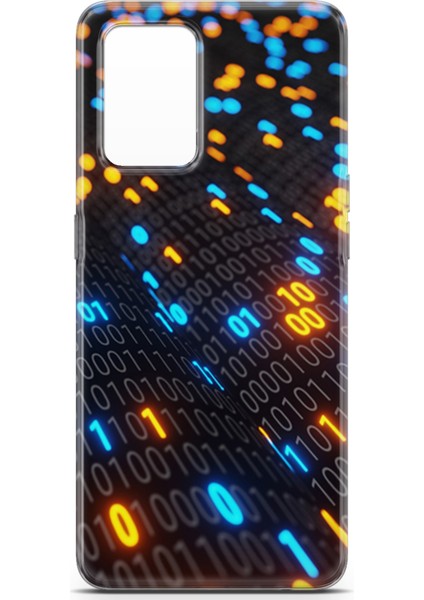 Oppo A74 Kılıf Uv Baskılı Abxbi 5 Koruma Kılıfı Binary Kod fiyatları