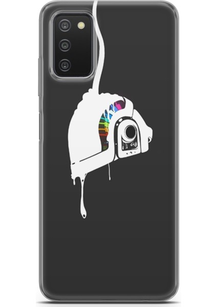 Samsung Galaxy A03S Kılıf Uv Baskılı Abxbi 4 Koruyucu Kılıf Renkli Kask