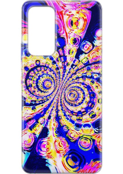 Xiaomi 12 Lite Kılıf Uv Baskılı Abxbi 1 Koruma Kılıfı Renkli Hipnoz
