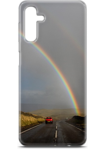 Samsung Galaxy A13 5g Kılıf Uv Baskılı Abxbi 6 Telefon Kabı Gökkuşağı fiyatları