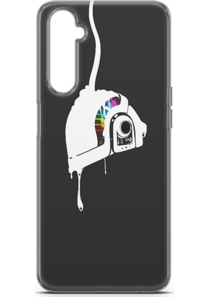 Realme 6 Kılıf Uv Baskılı Abxbi 4 Tasarım Renkli Kask