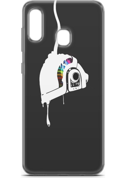 Samsung Galaxy A20 Kılıf Uv Baskılı Abxbi 4 Kapak Renkli Kask fiyatları