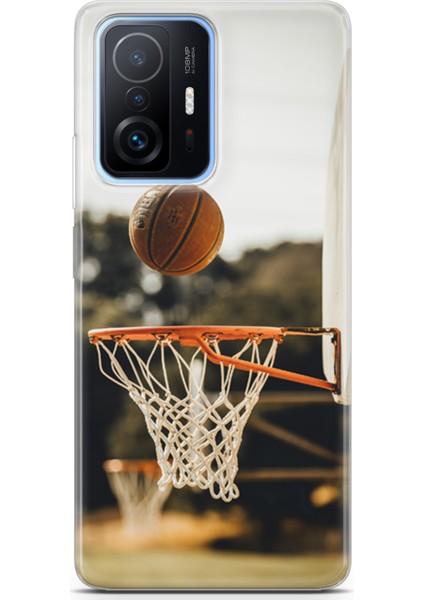 Xiaomi 11T Pro Kılıf Uv Baskılı Abxbi 9 Telefon Kabı Basket Top