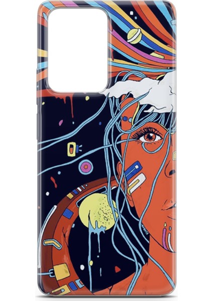 Xiaomi 11T Kılıf Uv Baskılı Abxbi 3 Koruma Kılıfı Soyut Yüz fiyatları