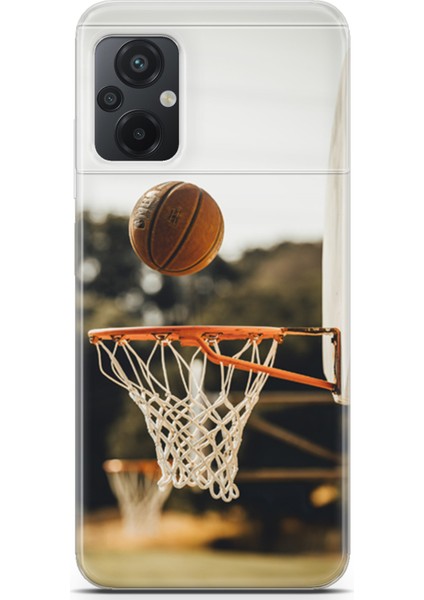 Xiaomi Poco M5 Kılıf Uv Baskılı Abxbi 9 Telefon Kabı Basket Top