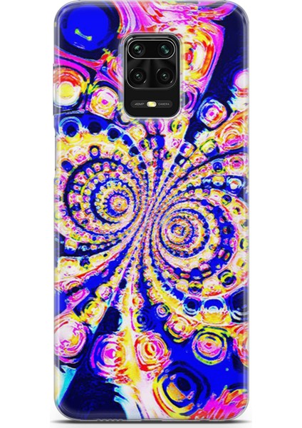 Xiaomi Redmi Note 9s Kılıf Uv Baskılı Abxbi 1 Baskılı Renkli Hipnoz