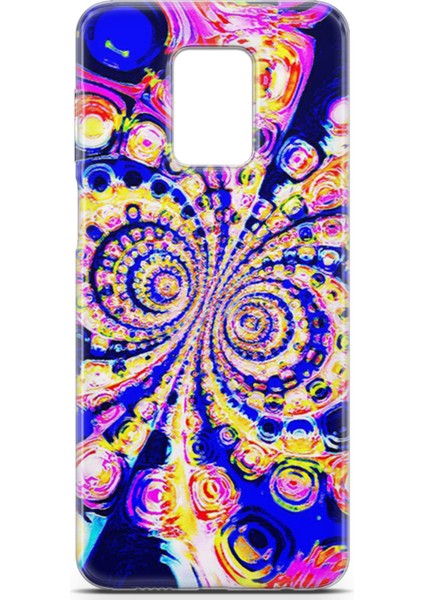 Xiaomi Redmi Note 9s Kılıf Uv Baskılı Abxbi 1 Baskılı Renkli Hipnoz