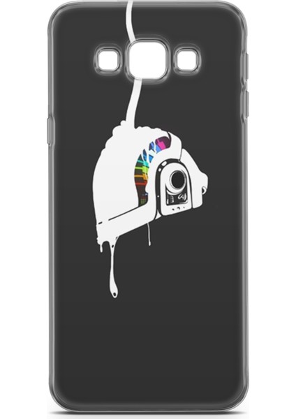 Samsung Galaxy A8 2016 Kılıf Uv Baskılı Abxbi 4 Kapak Renkli Kask