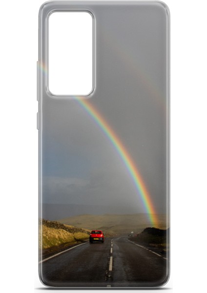 Xiaomi 12 Pro Kılıf Uv Baskılı Abxbi 6 Desenli Gökkuşağı fiyatları