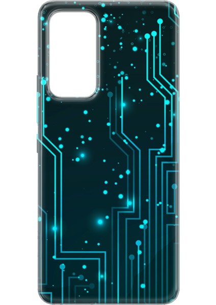 Xiaomi 12 Lite Kılıf Uv Baskılı Abxbi 7 Telefon Kabı Devreler Tron