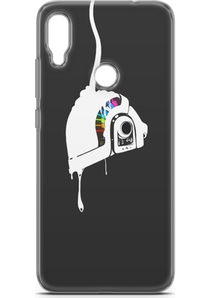 Xiaomi Redmi Note 7 Pro Kılıf Uv Baskılı Abxbi 4 Koruyucu Kılıf Renkli Kask fiyatları
