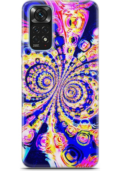 Xiaomi Redmi Note 11S Kılıf Uv Baskılı Abxbi 1 Kapak Renkli Hipnoz