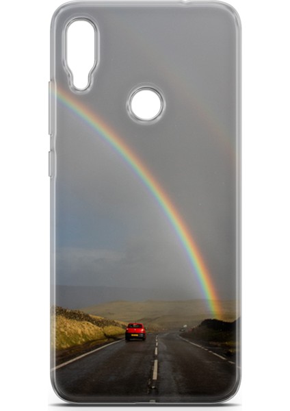 Xiaomi Redmi Note 7 Pro Kılıf Uv Baskılı Abxbi 6 Koruma Kılıfı Gökkuşağı fiyatları