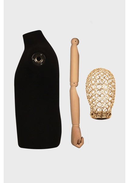 Erkek Tel Kafalı Ahşap Kollu Terzi Mankeni fiyatları