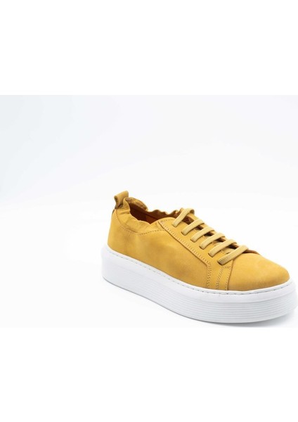 221150 Nubuk Mango Kadın Sneaker
